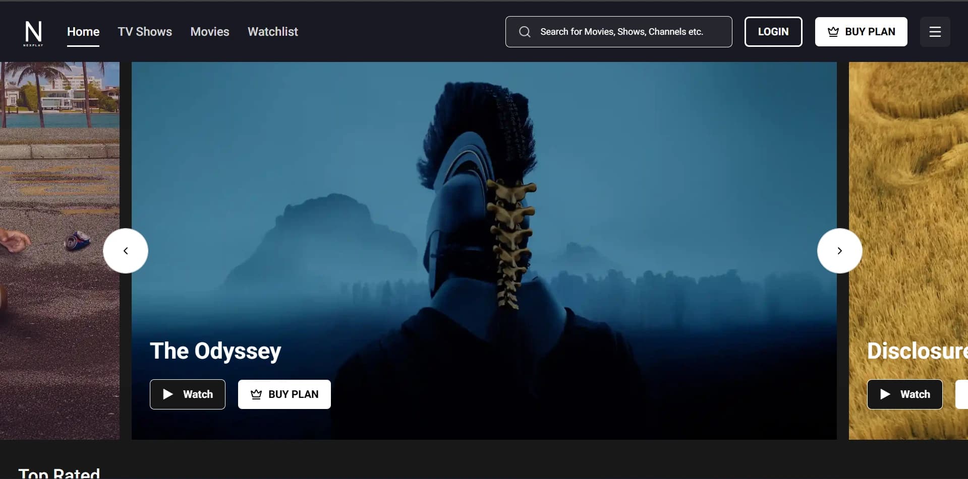 NexPlay project preview